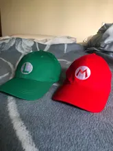 Gorra de Super sombrero de Mario Para Niños y Adultos, Cosplay de Luigi Bros, disfraz de béisbol para Halloween, Disfraces para fiesta de carnaval, regalo de utilería, venta al por mayor