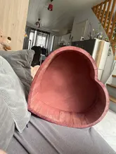 Atrezos para fotografía de bebés caja de madera con forma de corazón para recién nacidos, accesorios para sesión de fotos, pose