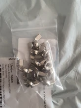 Wing Nuts Hand-Tighten-Nut Stainless-Steel Butterfly Zinc-Plated Nindejin-5-10pcs M6 M8