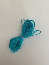 10 metros/lote 1,0mm cordón encerado hilo cadena Correa collar de cuerda de para fabricación de joyería DIY collar de pulsera