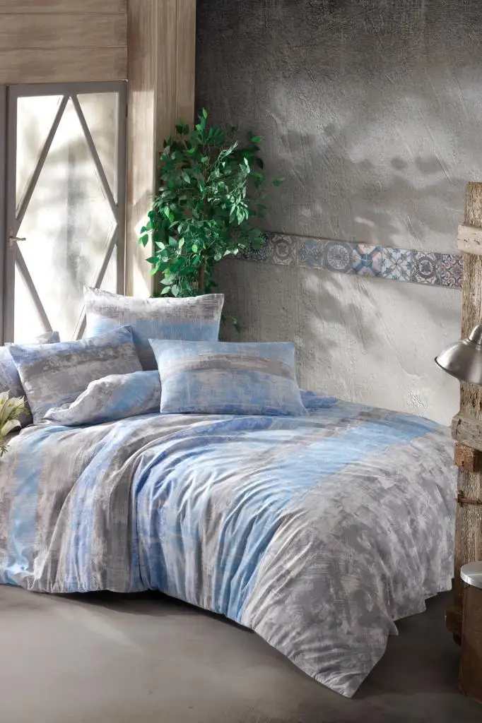 Bedding Set fitted sheet with 100% Cotton | Luxury Ranforce Bed Linen Set 4 pcs Duvet Cover Set from Turkey retro Blue
Bedding Set fitted sheet with 100% Cotton | Luxury Ranforce Bed Linen Set 4 pcs Duvet Cover Set from Turkey retro Blue