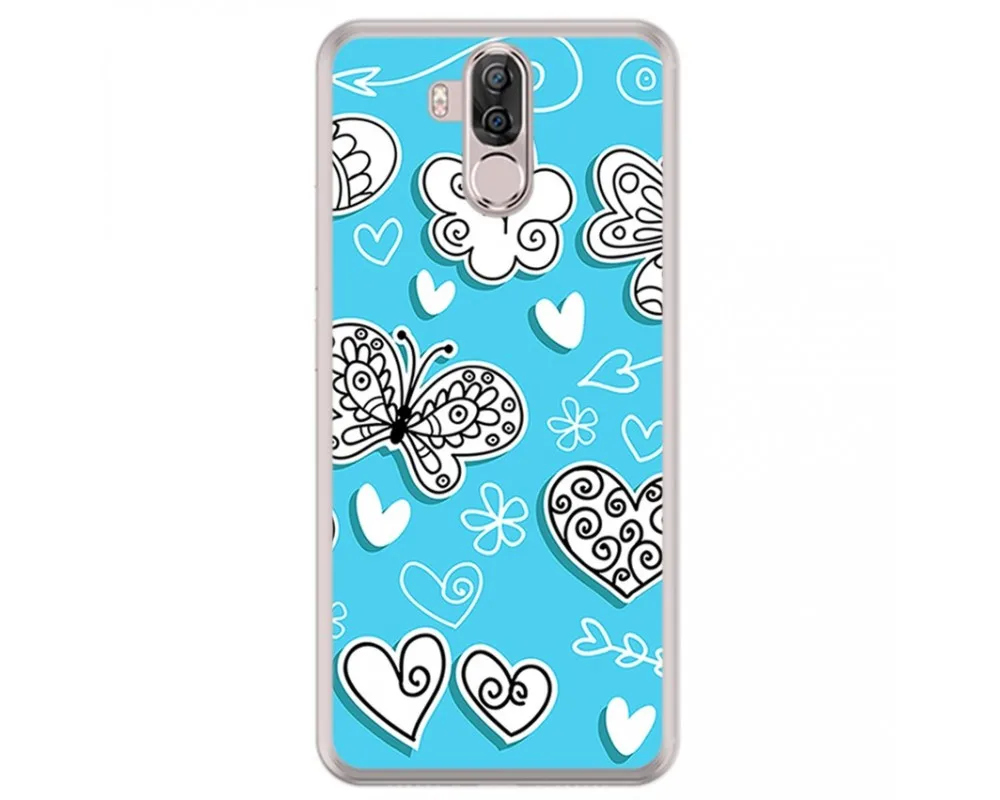 Чехол из гелевого ТПУ чехол для Ulefone Power 3/3 S дизайн бабочки рисунки | Мобильные
