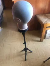 Soporte de trípode ajustable para maniquís, soporte para pelucas, exhibición de pelucas, rotación de aluminio, para Estilismo de peluquería de viaje