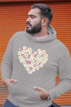 Angemiel Flowers to Wear Gray Men 'S Hooded Sweatshirt
Angemiel Flowers to Wear Gray Men 'S Hooded Sweatshirt