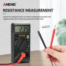 DT-182 Digital Mini Multimeter DC/AC Voltage Current Meter Handheld Pocket Voltmeter Ammeter Diode Triode Tester Multitester DT-182 Digital Mini Multimeter DC/AC Voltage Current Meter Handheld Pocket Voltmeter Ammeter Diode Triode Tester Multitester