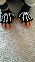 WARMOM-guantes de punto de invierno para niños, guantes cálidos de cinco dedos con lindo estampado para deportes al aire libre