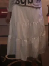 De las mujeres de la moda una línea falda de tul elástico cintura alta fiesta largo Maxi falda