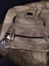 Mochila de PU para mujer, bolso escolar a la moda de verano para chicas adolescentes, mochila plateada de alta calidad, novedad de 2019