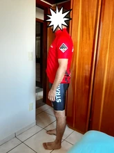 Verde fluorescente STRAVA ciclismo Jersey conjuntos rojo bicicleta shorts de ciclismo de manga larga ropa de bicicleta maillot bibers de Jersey de ciclismo