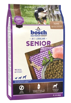 Bosch Senior dry dog food 2,5 kg * 2 PCs
Bosch Senior dry dog food 2,5 kg * 2 PCs