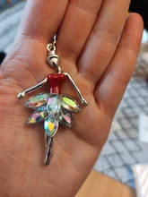 Joyería creativa colgante llavero aleación Diamante de imitación hada y mariposa llavero bolso colgante coche llavero mujer joyería regalo