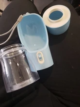 Botella de agua portátil para mascotas, tazón alimentador de agua potable para perros y gatos, alimentación de comida para cachorros, perros y gatos, suministros de viaje para caminar al aire libre