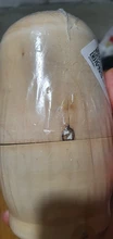 1Set/5 uds sin pintar DIY de madera en blanco embriones ruso muñecas anidadas Matrioska juguete para regalo