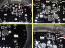 Faro LED de Ojos de Ángel, Halo negro de 5,75 pulgadas, para Harley Sportster 1200, 883, calle 500, 750, proyector redondo de 5-3/4 pulgadas