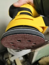 Almohadilla de interfaz de esponja suave de 8 agujeros para lijado, discos de lijado de gancho y bucle para pulido de superficie irregular, 5 pulgadas (125mm), 2 uds.