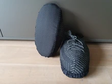 Pantuflas cálidas para invierno para mujeres Zapatillas de casa Unisex tamaño zapatillas de deporte hombres casa piso de algodón zapatos de mujer de la UE 35-44 de reguladores