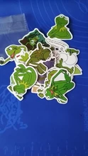 10/30/50 Uds Kermit Forg de dibujos animados pegatinas para el coche equipaje bicicleta de teléfono para motocicleta portátil teléfono nevera guitarra Cool divertido parodia