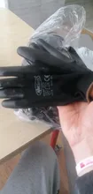 NMSAFETY-guantes de trabajo de seguridad para construcción, 12 pares/24 Uds., guantes de goma para jardín, trabajo Industrial