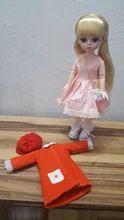 Muñeca Bjd de 30CM, vestido de Lolita, 15 articulaciones móviles, traje escolar, maquillaje, muñeca Bjd artesanal, los mejores regalos para niña, juguete de Animal BJD