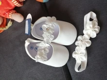 Zapatos de bebé para niñas recién nacidas, primeros pasos con banda para el pelo, zapatos de princesa, zapatilla para niños de suela suave antideslizante informal