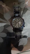 Smat-Reloj de pulsera de cuarzo deportivo para hombre, resistente al agua, con fecha, correa de acero de lujo