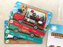 Tarjeta de Casa de Animal croxxxing Amxxbo, Serie de bienvenida 1 ~ 30, funciona para nueva hoja, NFC, Impresión de RV, coche, Ntag215