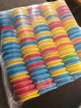 Sedal de pesca Circular, placa de bobinado, tablero de espuma, aparejos de rastreo, alambre Swi V6Z8, herramienta de pesca útil, 100 unids/lote