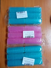 6 unids/set gran auto agarre rodillos del pelo se aferran cualquier tamaño DIY rizadores de cabello Color al azar DIN889