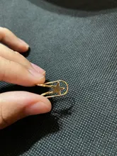 Pendiente de Luna minimalista Punk para mujer, pendiente de estrella en U, hebilla de Metal, Piercing falso para la oreja, pendientes de perlas sin perforaciones