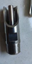 Bebedero de pezón de acero inoxidable para ganado, bebedero automático de 1/2 pulgadas, tapa de pezón, alimentación de cerdo, 5 uds.