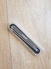 ATOMUS 4 unids/set eliminación de acné agujas de acero inoxidable Facial Blackhead punto grano removedor Extractor herramienta para cuidado de la cara