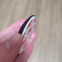 4 Uds tapones de puerta manejar a prueba de golpes a prueba Almohadillas Adhesivas pomo de la puerta cerradura Protector parachoques tapones de la pared de la nave de la gota de silicona