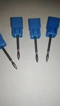 Fresas de diamante para taladro de uñas, accesorios de herramientas eléctricas de pedicura para manicura para cutícula, 1 Uds.