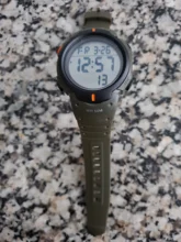 SKMEI-relojes deportivos para hombre, pulsera Digital Led con correa de PU, resistente al agua, con esfera grande, para deportes al aire libre