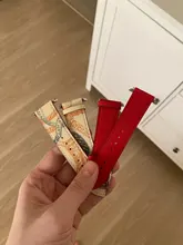 Correa de cuero para Apple watch, banda de 44mm, 40mm, 38mm, 42mm, iWatch, pulsera de una sola vuelta, reloj para Apple watch series 5 4 3 se 6