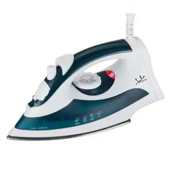 STEAM IRON JATA PL120-2200W-STEAM 20-25 G/MIN-UPRIGHT STEAM-WATER TANK TRANSLUCENT-SOLE INOX-NEEDLE ANTICA
STEAM IRON JATA PL120-2200W-STEAM 20-25 G/MIN-UPRIGHT STEAM-WATER TANK TRANSLUCENT-SOLE INOX-NEEDLE ANTICA