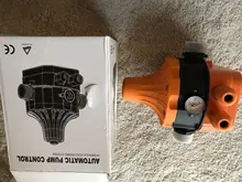 Automatic Water Pump Pressure Switch Electric Controller w/Gauge Home Accessories