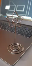 Clip de foto de corazón para boda de 4 estilos, soporte de mesa para números, decoración de escritorio, soporte de Metal para tarjetas, suministros de fiesta