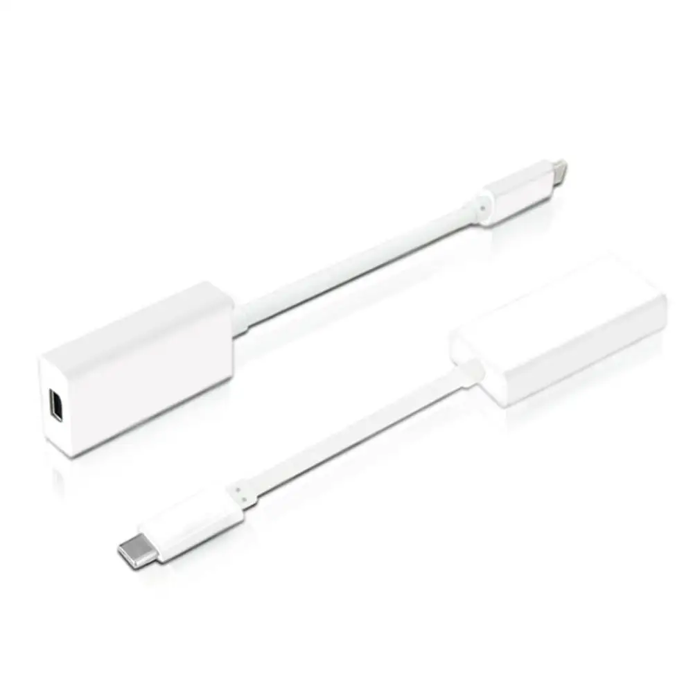 USB-c to Mini Display Port Adapter Hub USB 3.1 Type C to Thunderbolt 2 Adapter to Mini Display Port For MacBook Pro Computer
USB-c to Mini Display Port Adapter Hub USB 3.1 Type C to Thunderbolt 2 Adapter to Mini Display Port For MacBook Pro Computer
