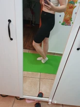 Pantalones cortos finos de cintura alta para mujer, Shorts de motorista informales, ajustados hasta la rodilla, color negro, ropa de calle