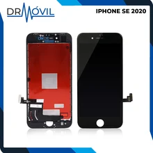 Écran LCD noir et plein écran pour iPhone SE 2020, Compatible avec Apple Retina Display - Plaza espagne, livraison 24h=