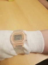Reloj Digital transparente para Mujer, cronógrafo cuadrado, electrónico, deportivo, resistente al agua, nuevo, triangulación de envíos