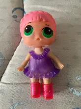 Lol ¡Sorpresa! Muñeca de juguete sorpresa de desmontaje, huevo divertido de moda, juguete de dibujos animados para niños, juguete de regalo para cumpleaños, entrega al azar