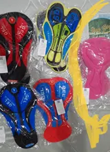 Culote de ciclista cojín transpirable 5D Pad bicicleta cojín de Base al aire libre ciclismo ropa interior de Gel de sílice de montar accesorios hombres Mujer