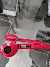 Rizador de pelo automático para mujer, rizador de pelo mágico LCD, rizador de pelo con Herramienta de Peinado de onda, calentamiento de cerámica