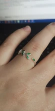 Anillo de plata de primera ley con forma de hoja para mujer, sortija ajustable, estilo bohemio, Vintage, creativo, aniversario, accesorios de joyería
