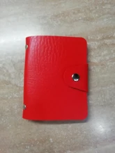 Tarjetero con hebilla de cuero PU para hombre y mujer, Cartera de viaje, tarjetero de identificación de negocios, a la moda, AIC88