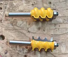 Bits-Set Line-Knife Woodworking-Cutter Molding Router Triple-Flute 8mm Shank Large SHERUI