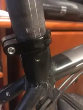 De aleación de aluminio de sujeción sillín bicicleta 28,6/31,8/34,9mm abrazadera del tubo de asiento MTB tubo de sillín de bicicleta abrazadera de sillín