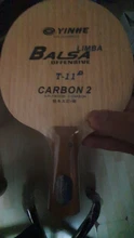 YINHE-Hoja de tenis de mesa T11/T11, T-11 de carbono ligero Balsa, Original, pala de Ping Pong